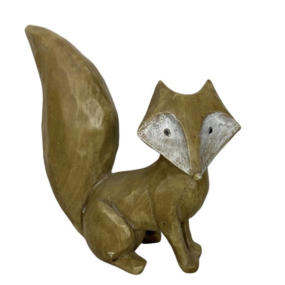 Source Unknown Accents Resin Fox Statue Poshmark